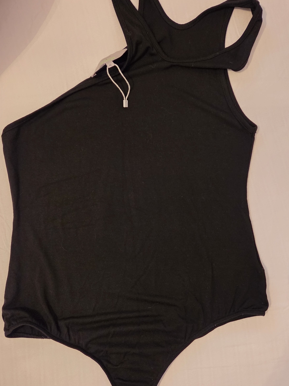 Hudson X Zoe Custello Black Racerback Bodysuit - Women's Sleek Tank